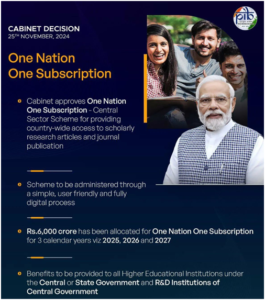 One Nation, One Subscription